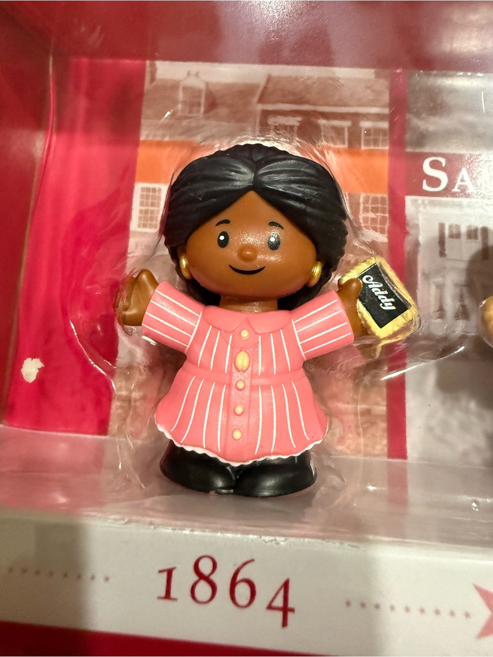 American Girl Addy little people doll